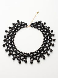 2014年爆款甜美珍珠假領(lǐng)項(xiàng)鏈 小俊秀引領(lǐng)飾品新風(fēng)尚